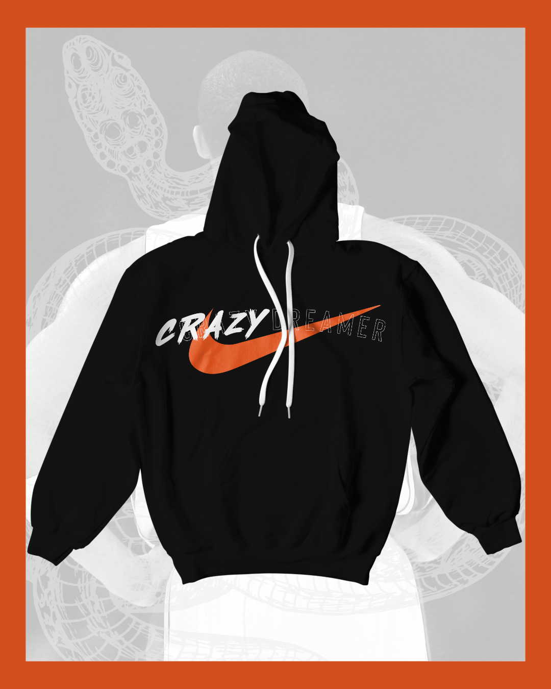 Crazy Dreamer Hoodie Black